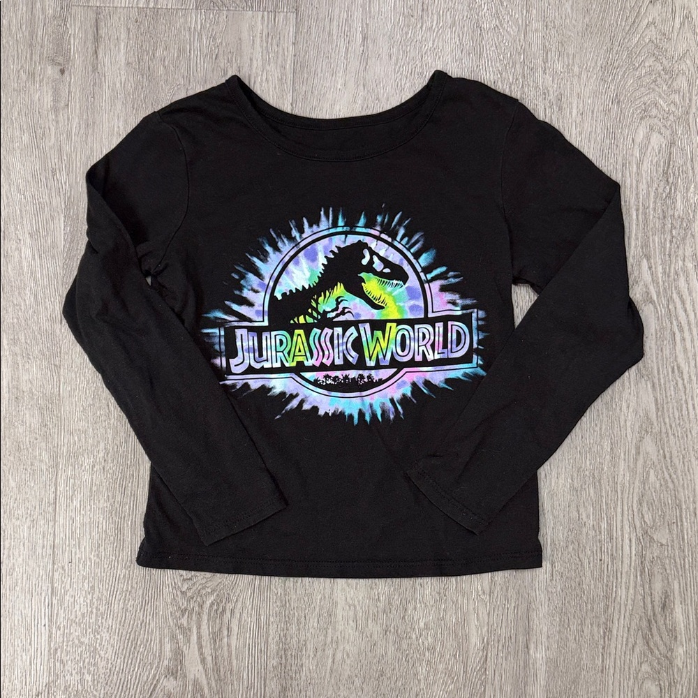 Jurassic World Black Kids Shirt